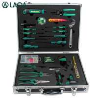 55 in 1 High grade aluminum tool box with tools