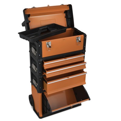 small mechanic portable aluminum tool box cabinet