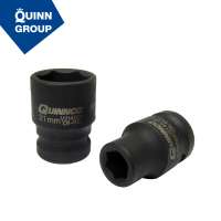 Quinnco 1/2" Drive 10-46 mm Impact Socket Tool Packed in PE Bag